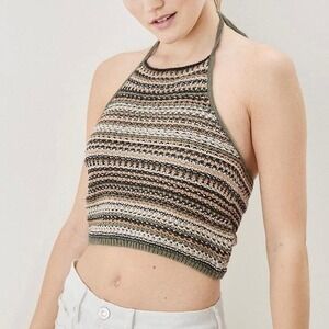 Medium American Eagle Knit Halter Top